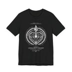 Geometric Heart-  (Front Print) Short Sleeve