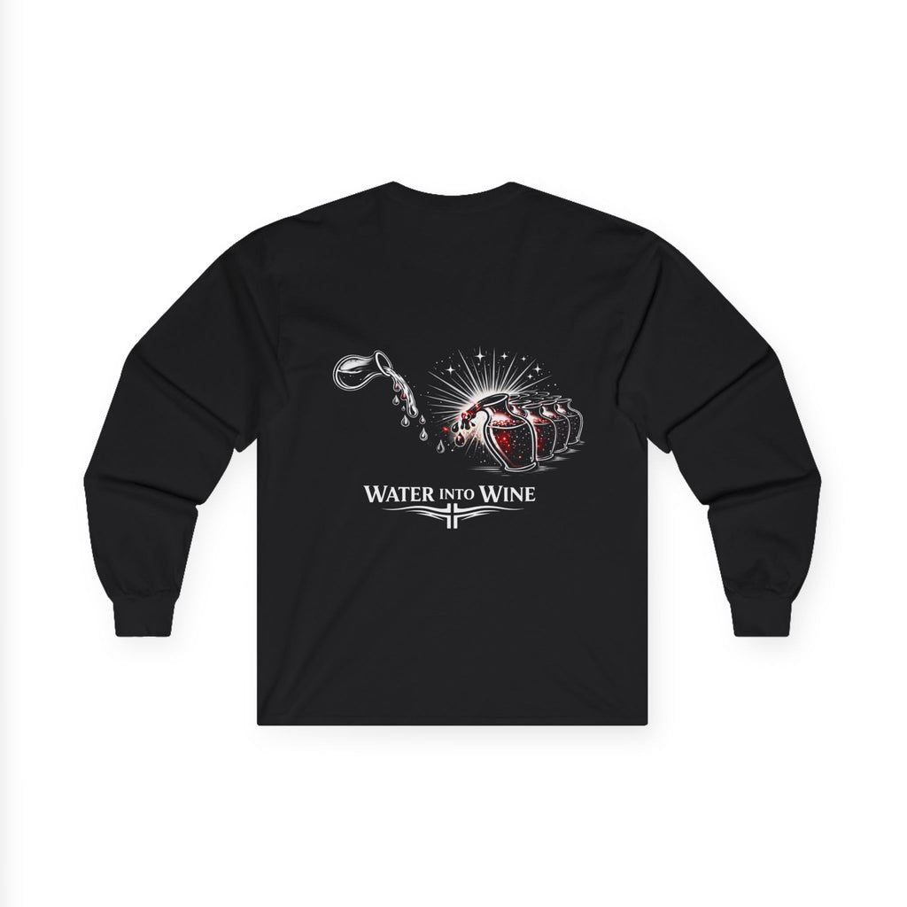 "Water into Wine" - Long Sleeve Tee