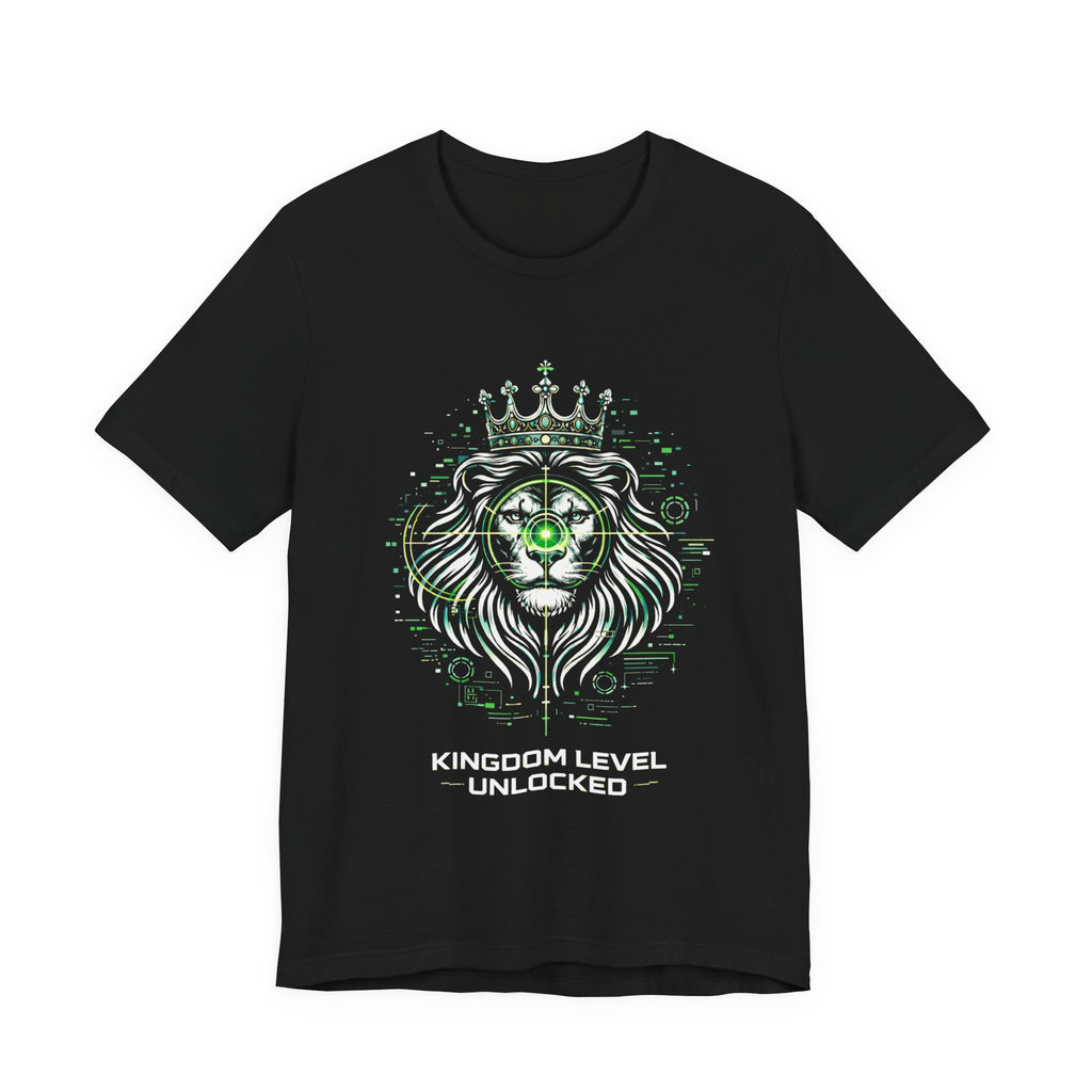 KNGDM Level - Green (Front Print) Short Sleeve