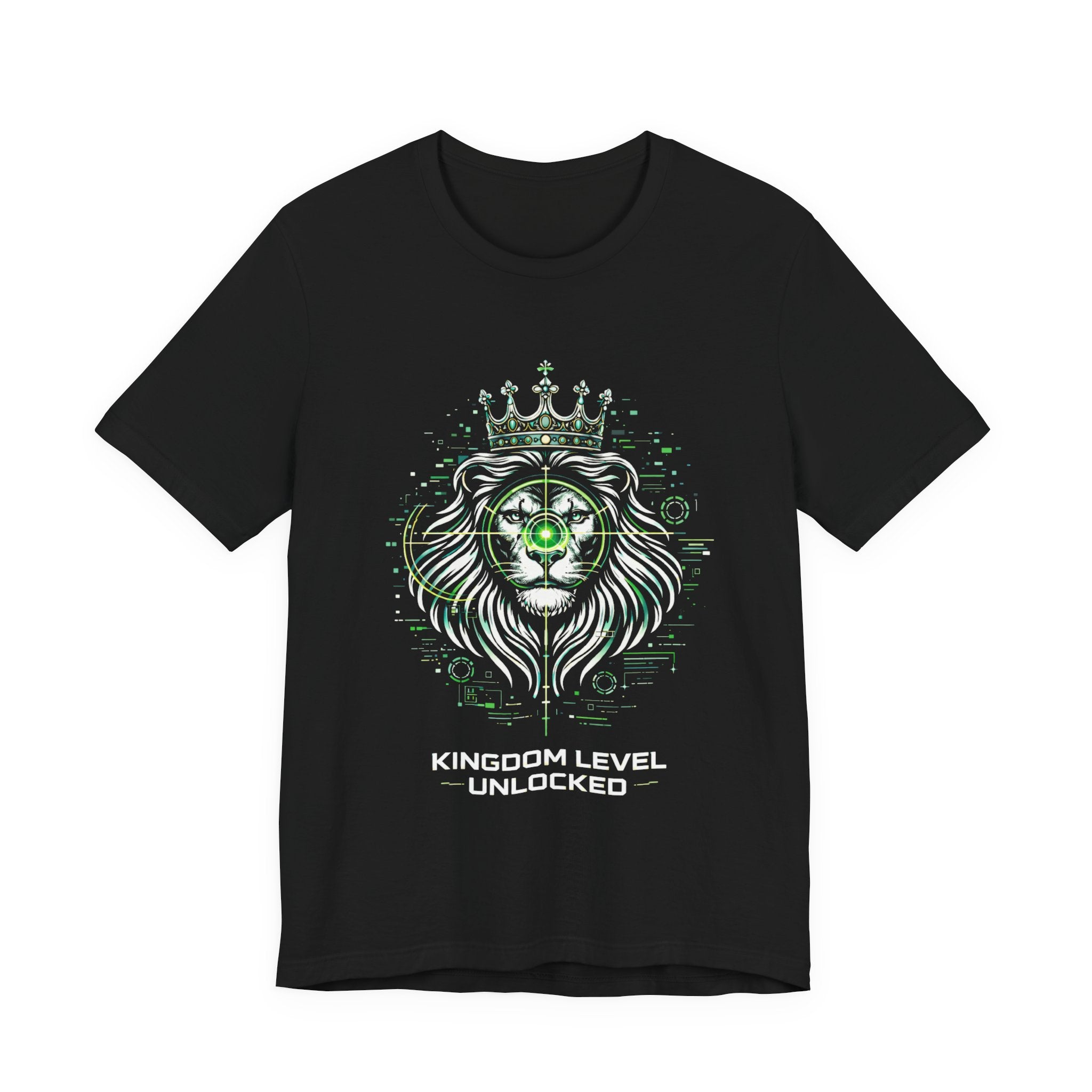 KNGDM Level - Green (Front Print) Short Sleeve