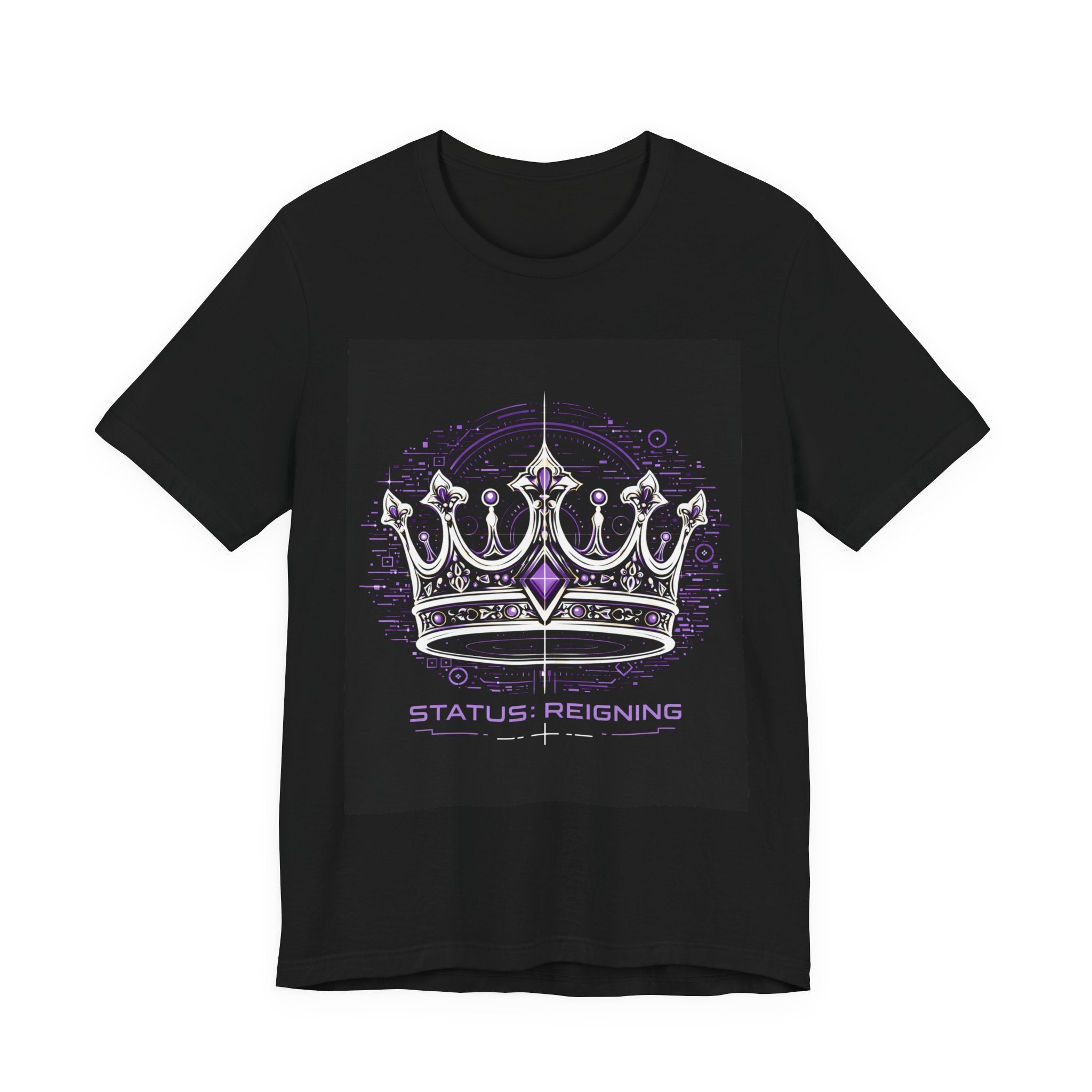 KNGDM: Status- Purple (Front Print) Short Sleeve