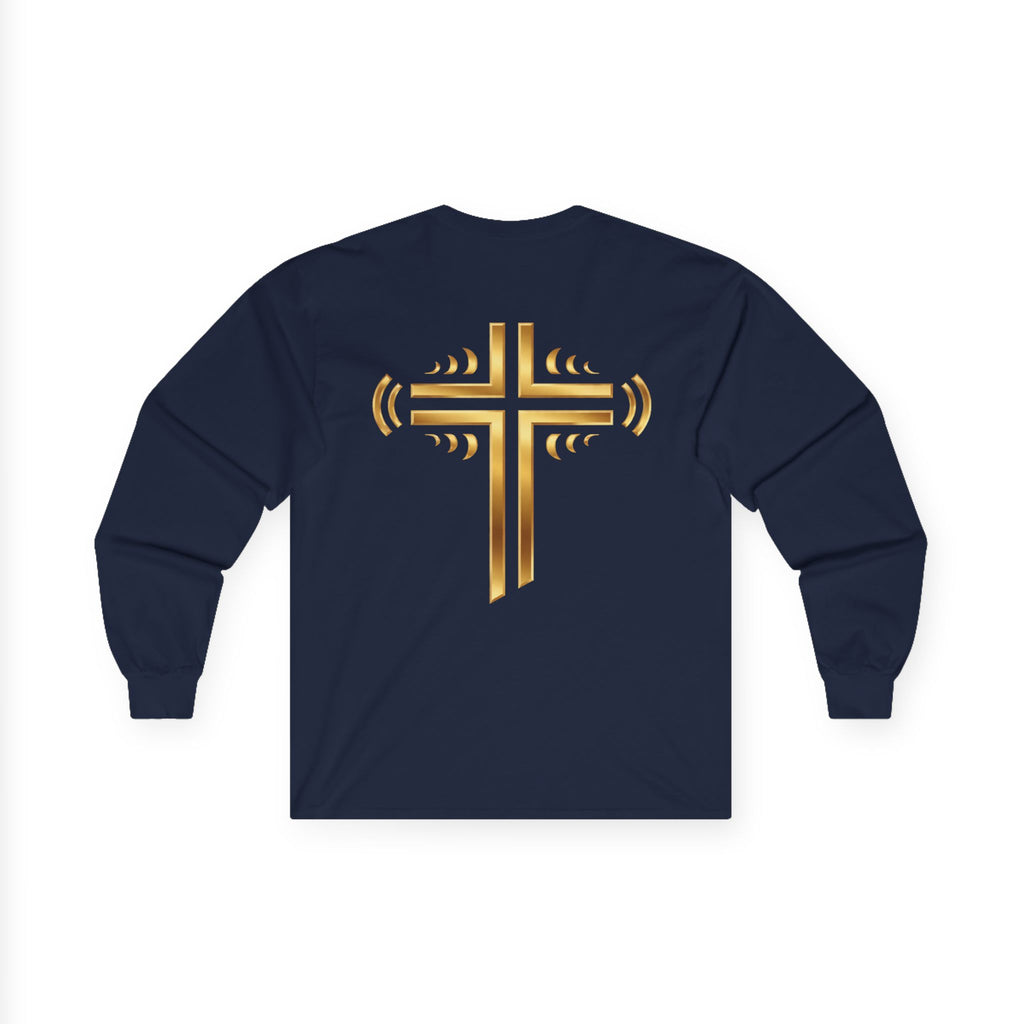 Faith Frequency Cross Gold