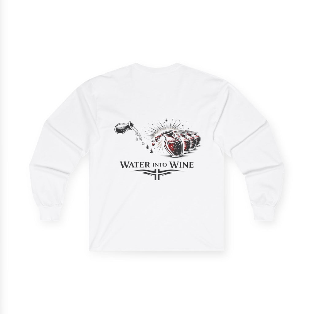 "Water into Wine" - Long Sleeve Tee