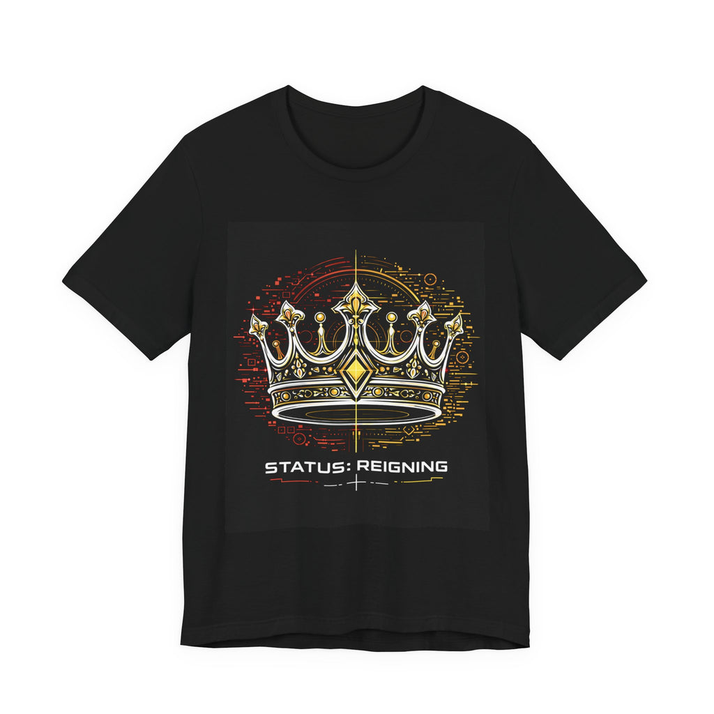 KNGDM: Status- Red/Gold (Front Print) Short Sleeve