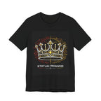 KNGDM: Status- Red/Gold (Front Print) Short Sleeve