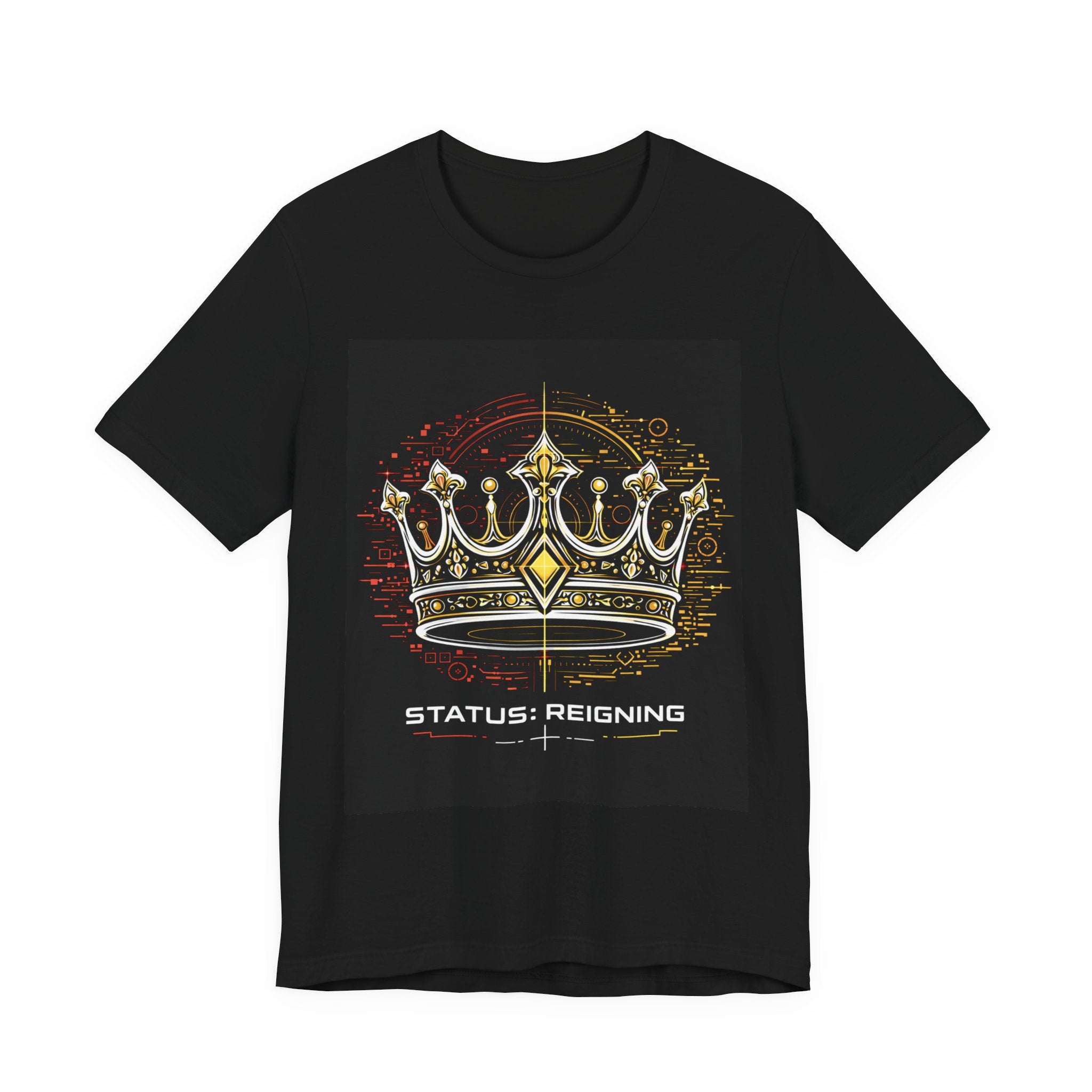 KNGDM: Status- Red/Gold (Front Print) Short Sleeve