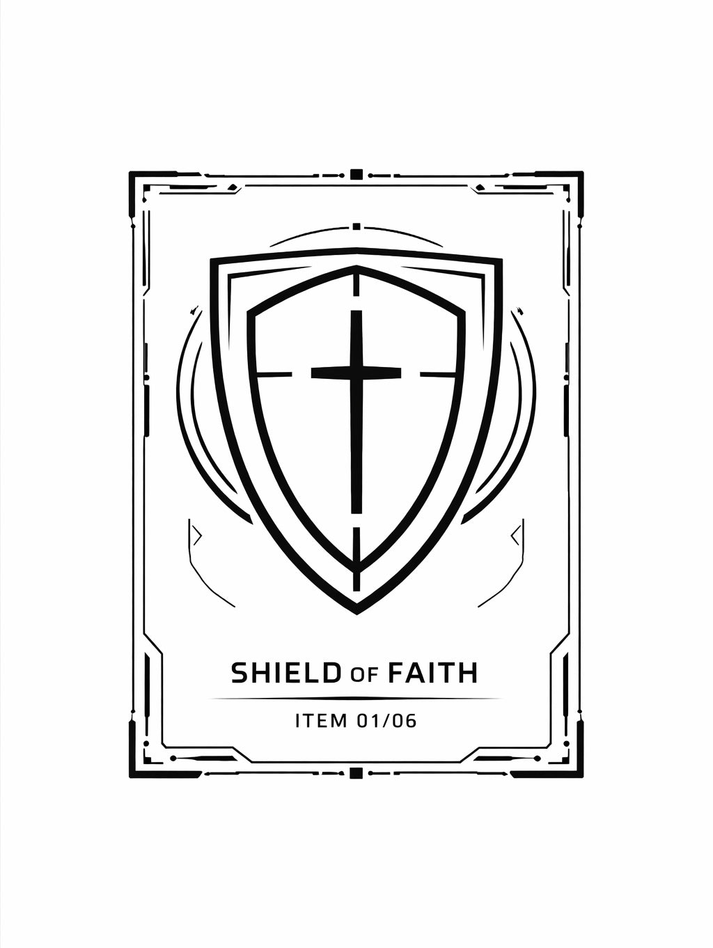 Shield of Faith 1/6 (Back Print)