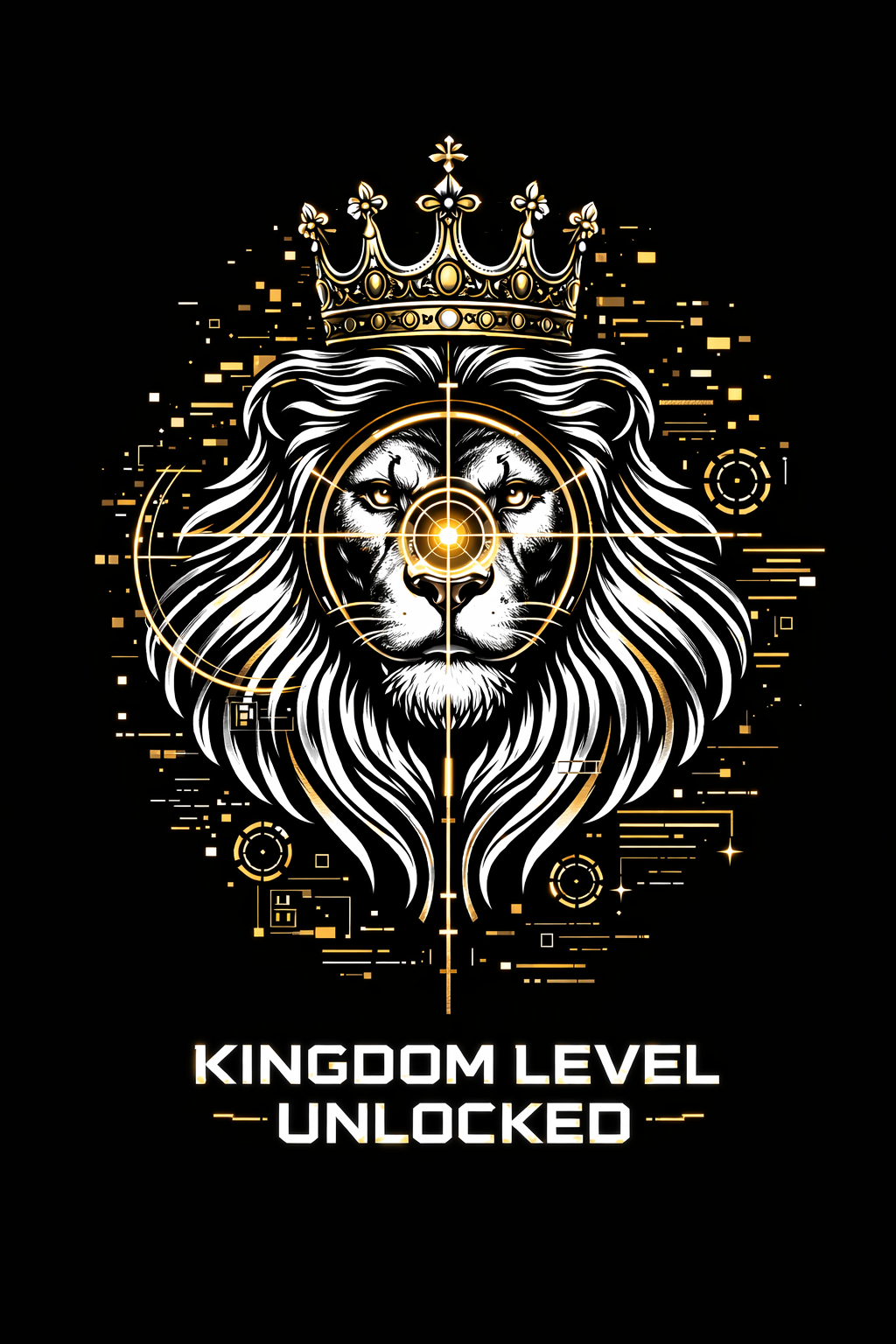 Kingdom Level -  Gold (Back Print)
