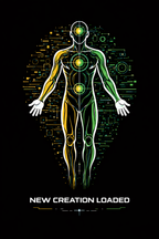 New CREATION Gold/Green - (Back Print)