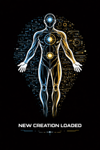New CREATION Blue/Gold - (Back Print)
