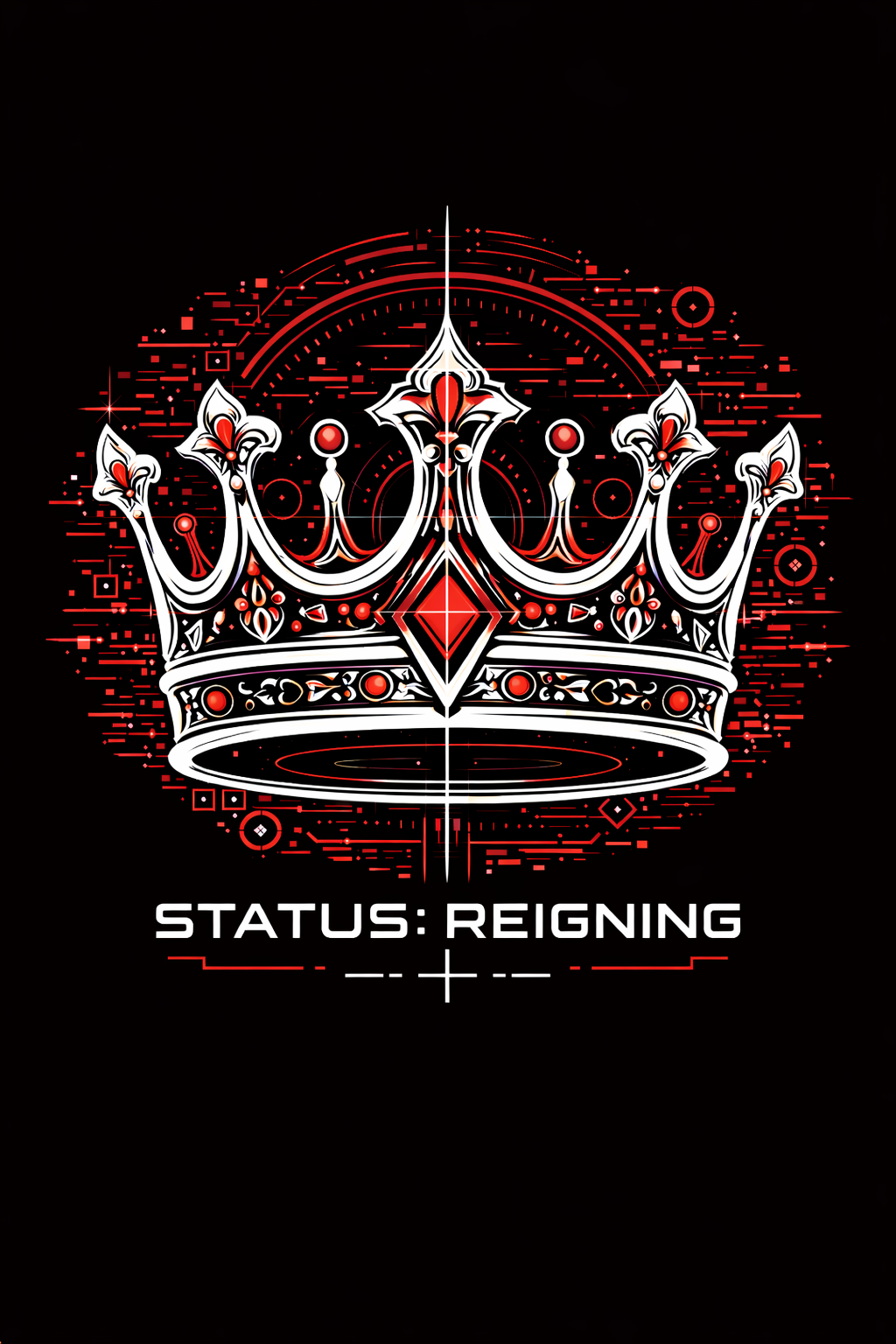 KNGDM: Status- Red (Front Print) Short Sleeve