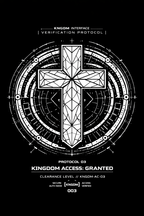 Geometric Cross-  (Front Print) Short Sleeve