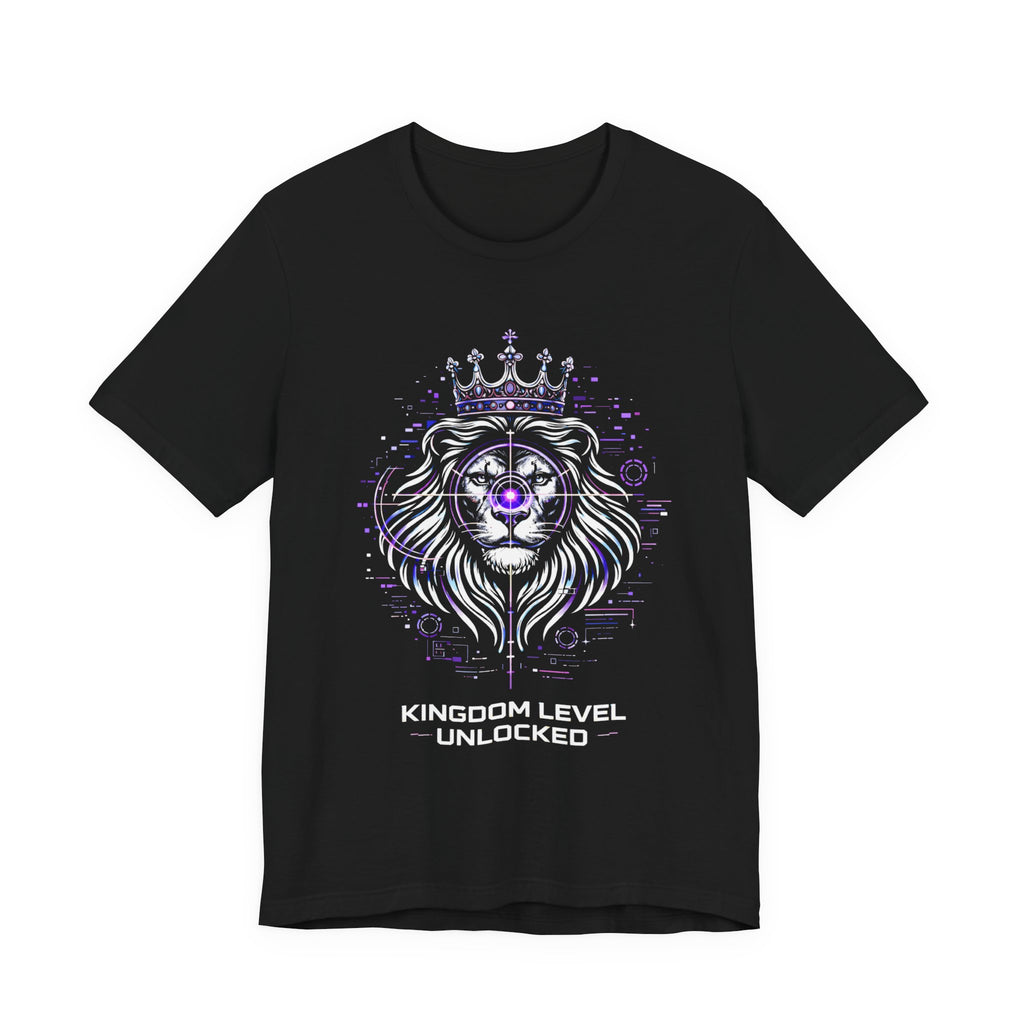 KNGDM Level - Purple (Front Print) Short Sleeve