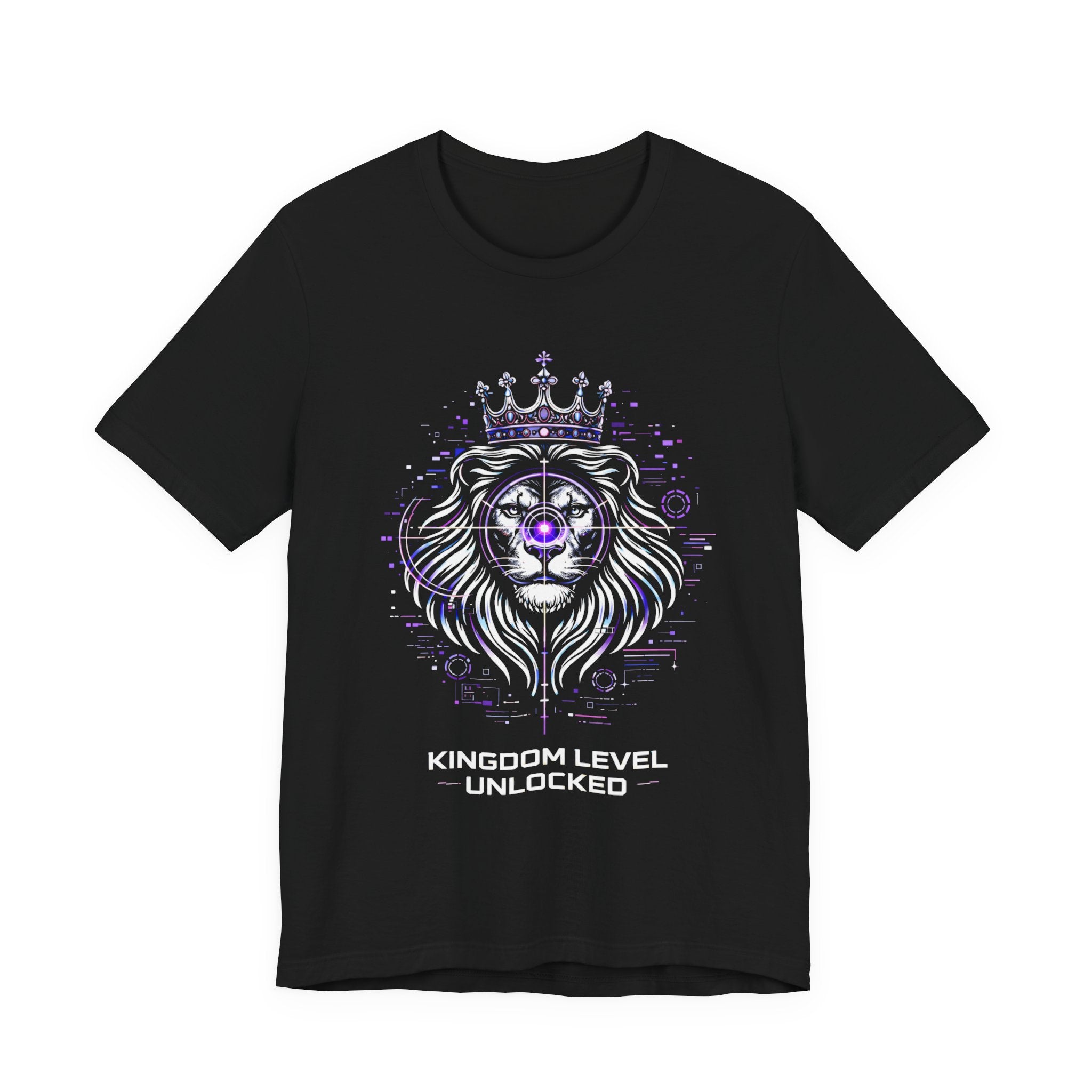 KNGDM Level - Purple (Front Print) Short Sleeve