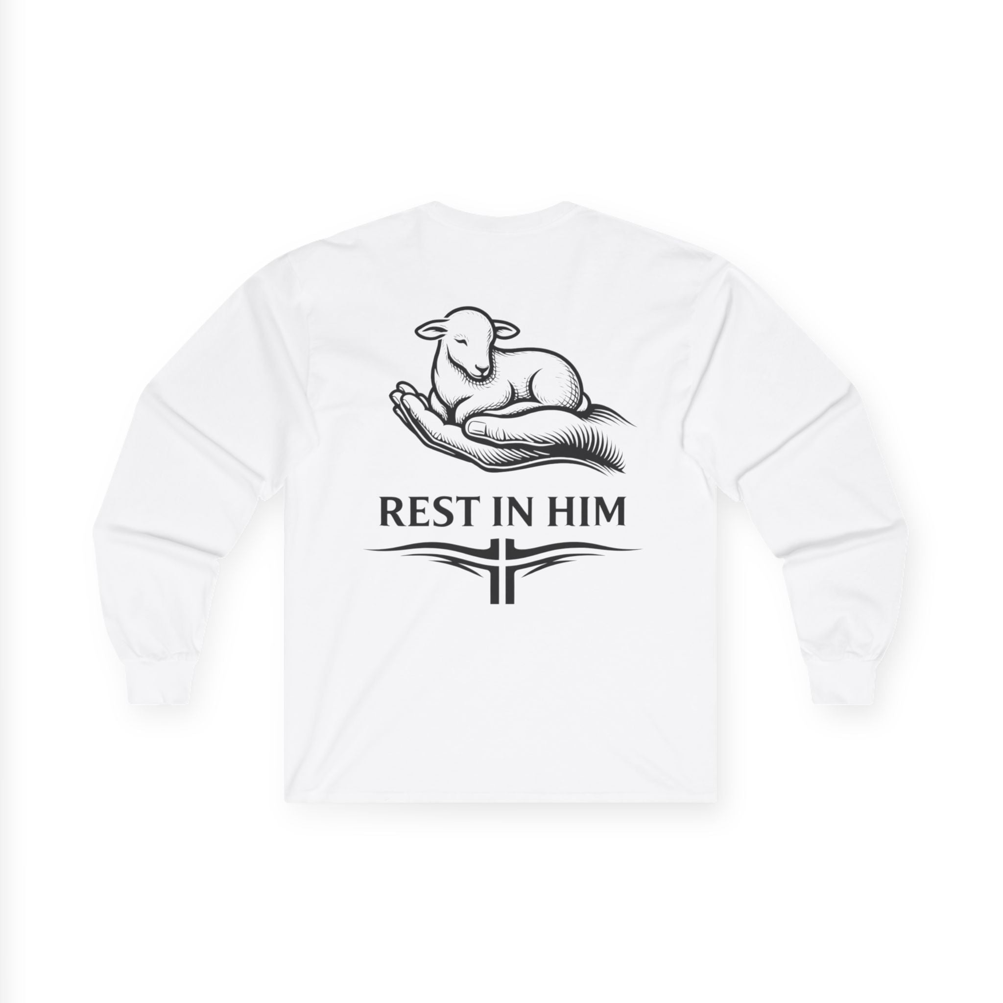 "Rest in Him" (Back Print)