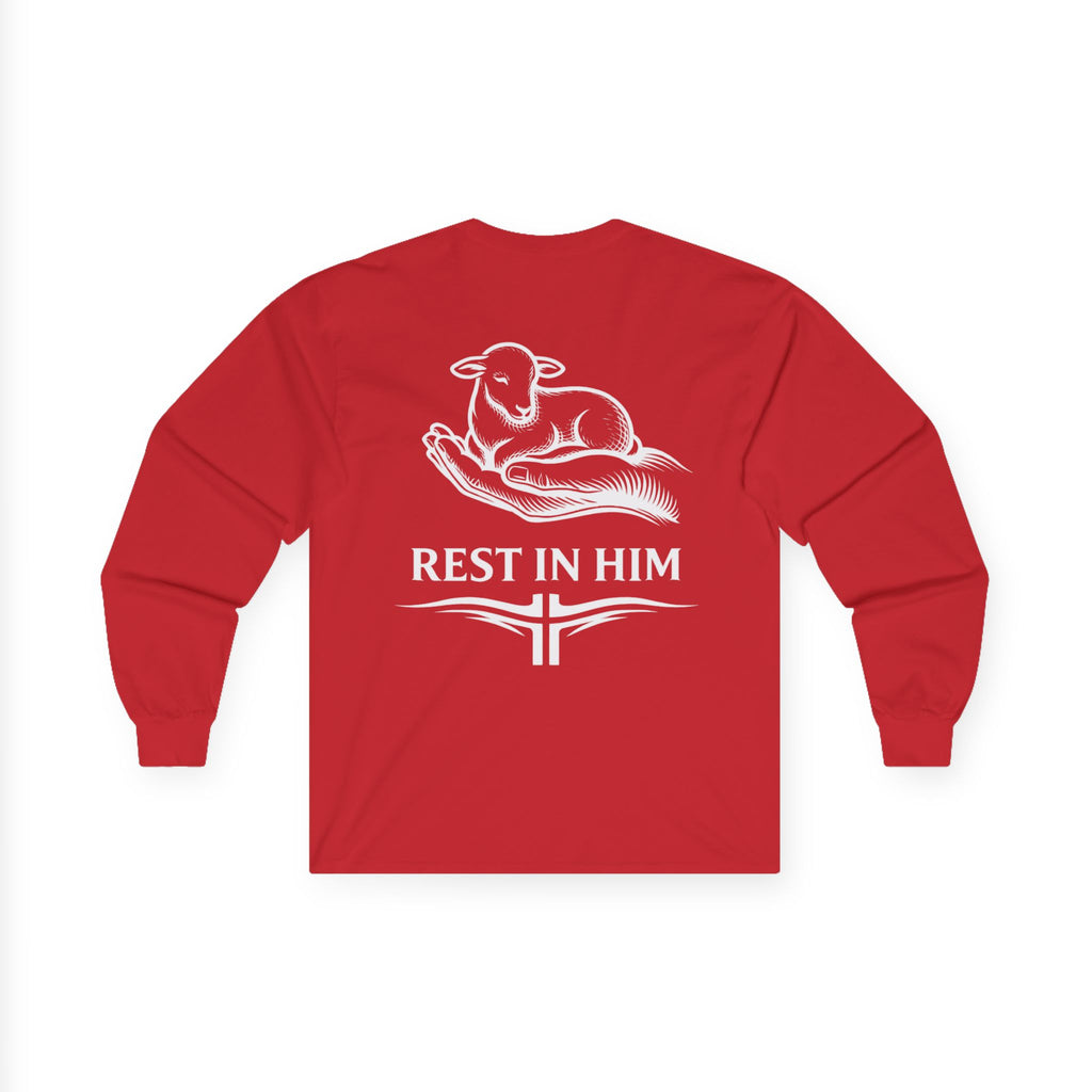 "Rest in Him" (Back Print)