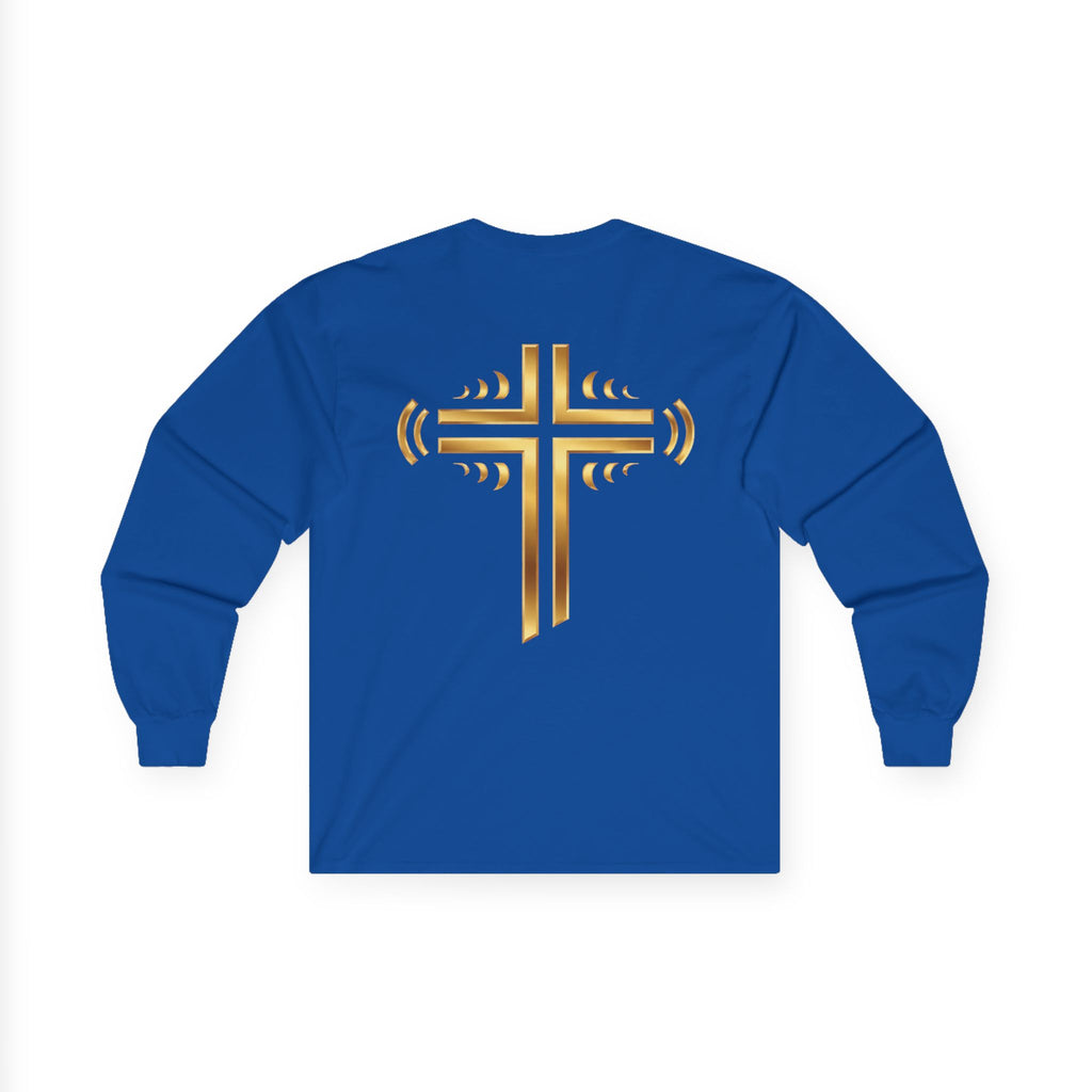 Faith Frequency Cross Gold