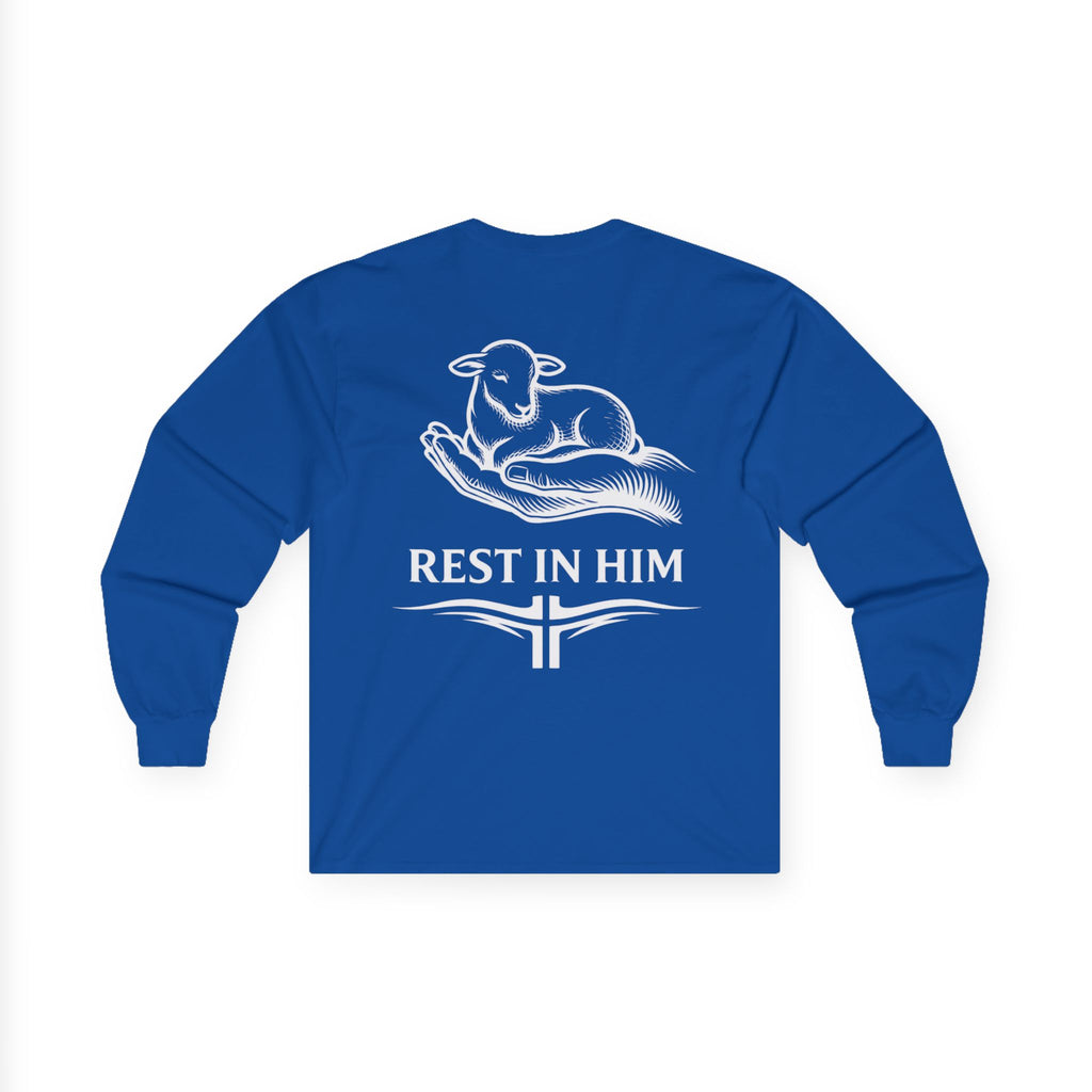 "Rest in Him" (Back Print)