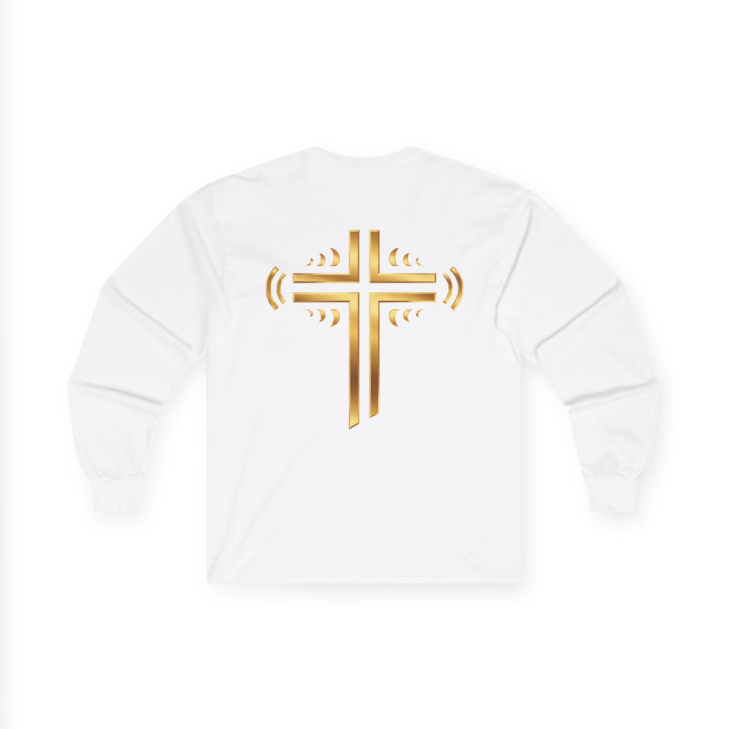 Faith Frequency Cross Gold