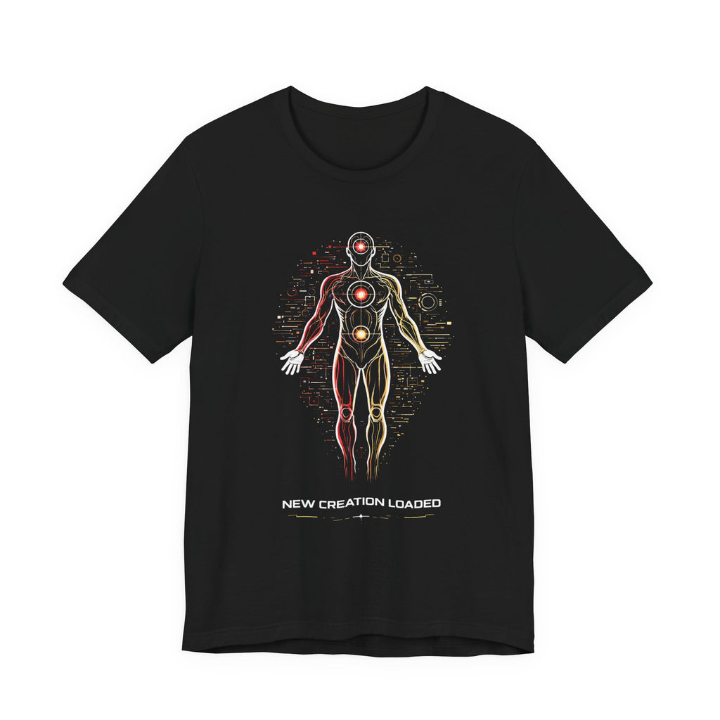 NEW Creation - Red/Gold (Front Print) Short Sleeve