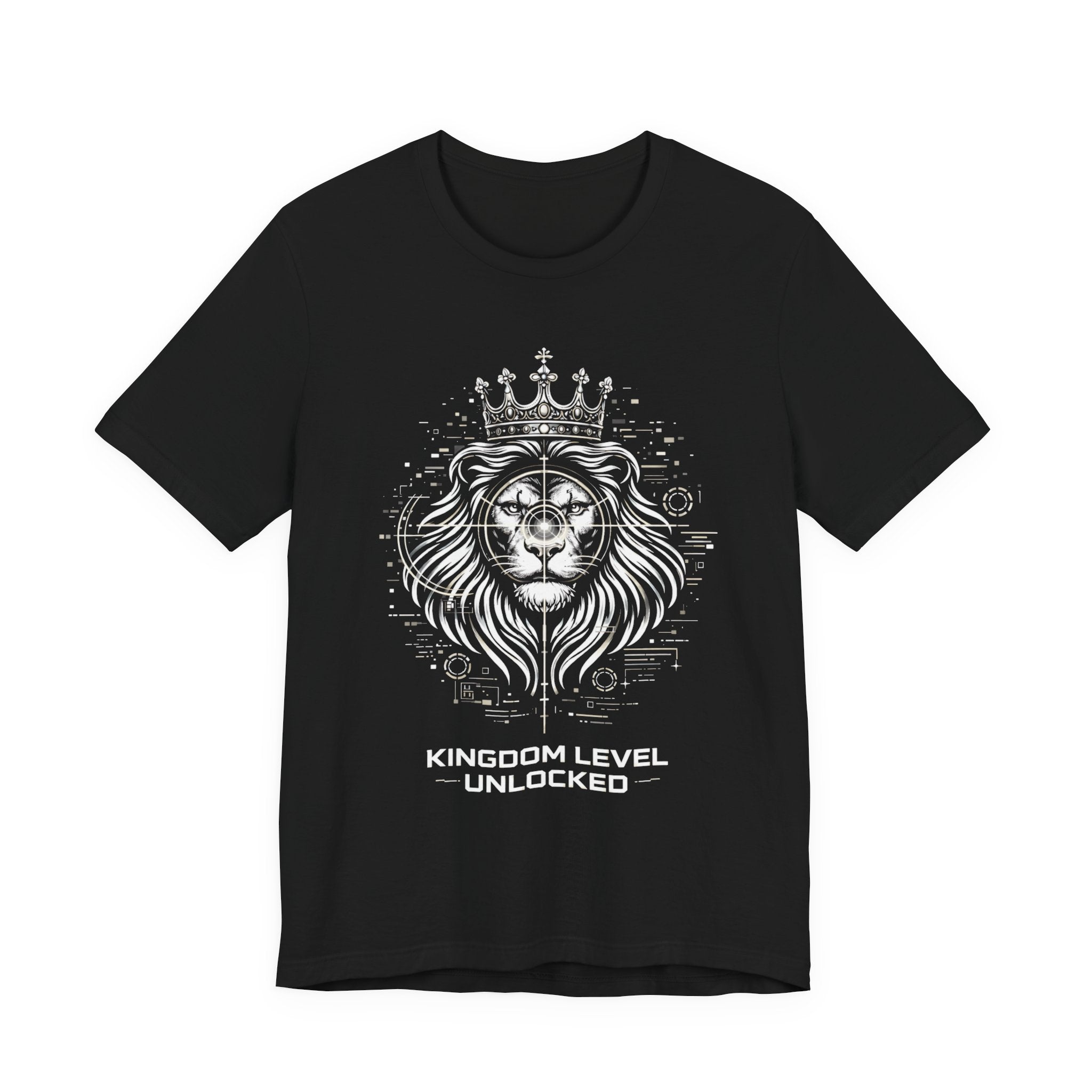 KNGDM Level - White (Front Print) Short Sleeve