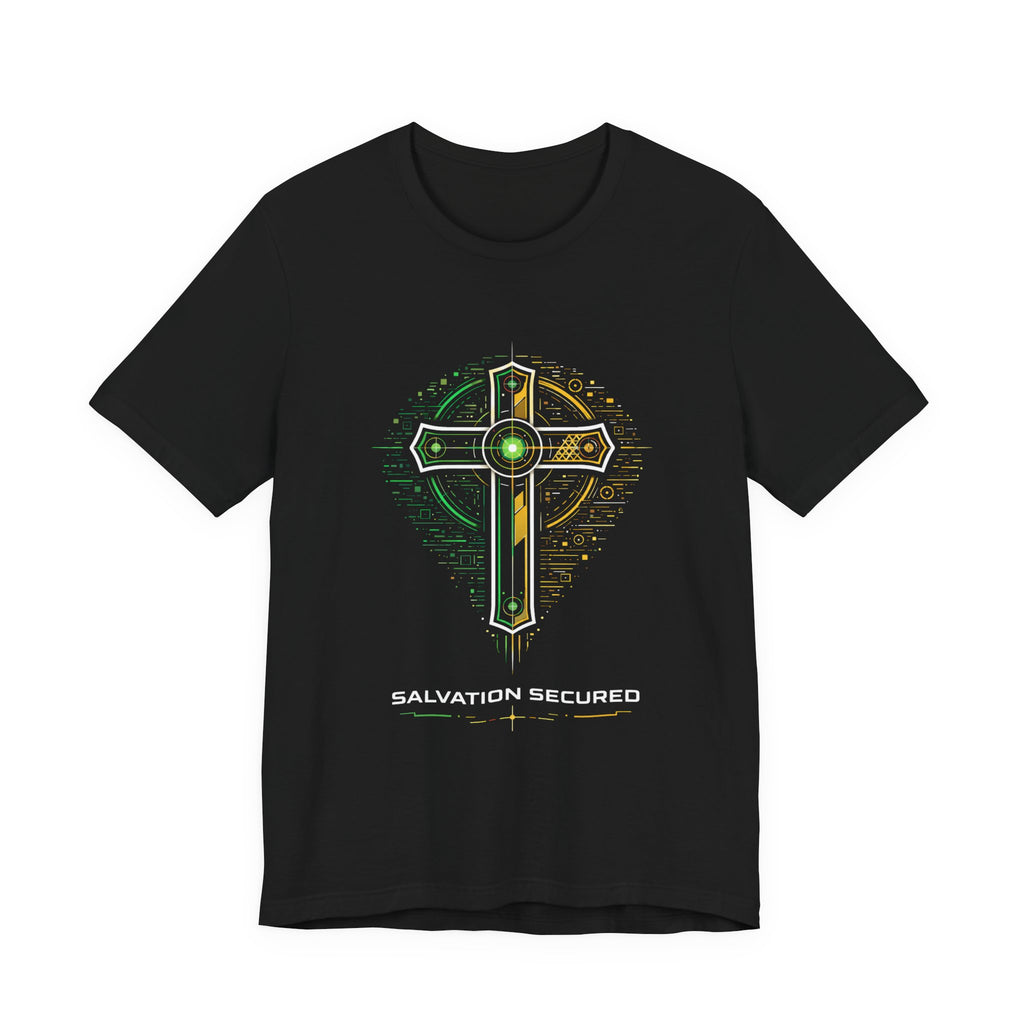 Salvation - Green/Gold (Front Print) Short Sleeve