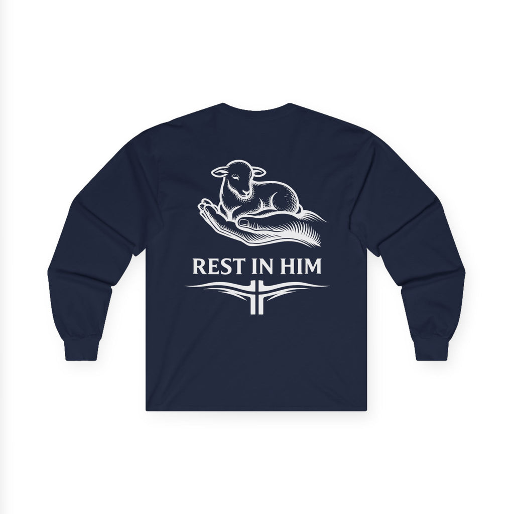 "Rest in Him" (Back Print)