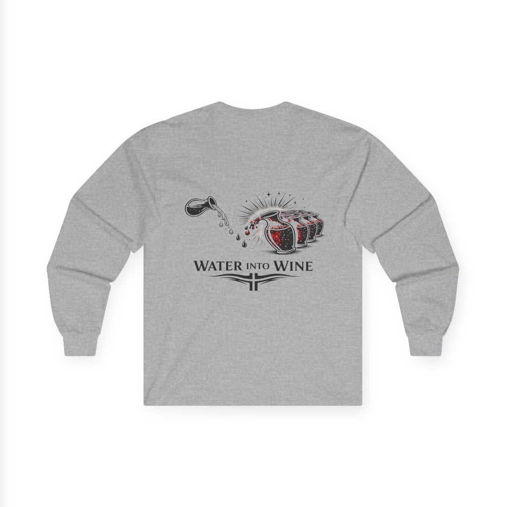 "Water into Wine" - Long Sleeve Tee