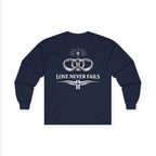 "Love Never Fails" Long Sleeve Tee