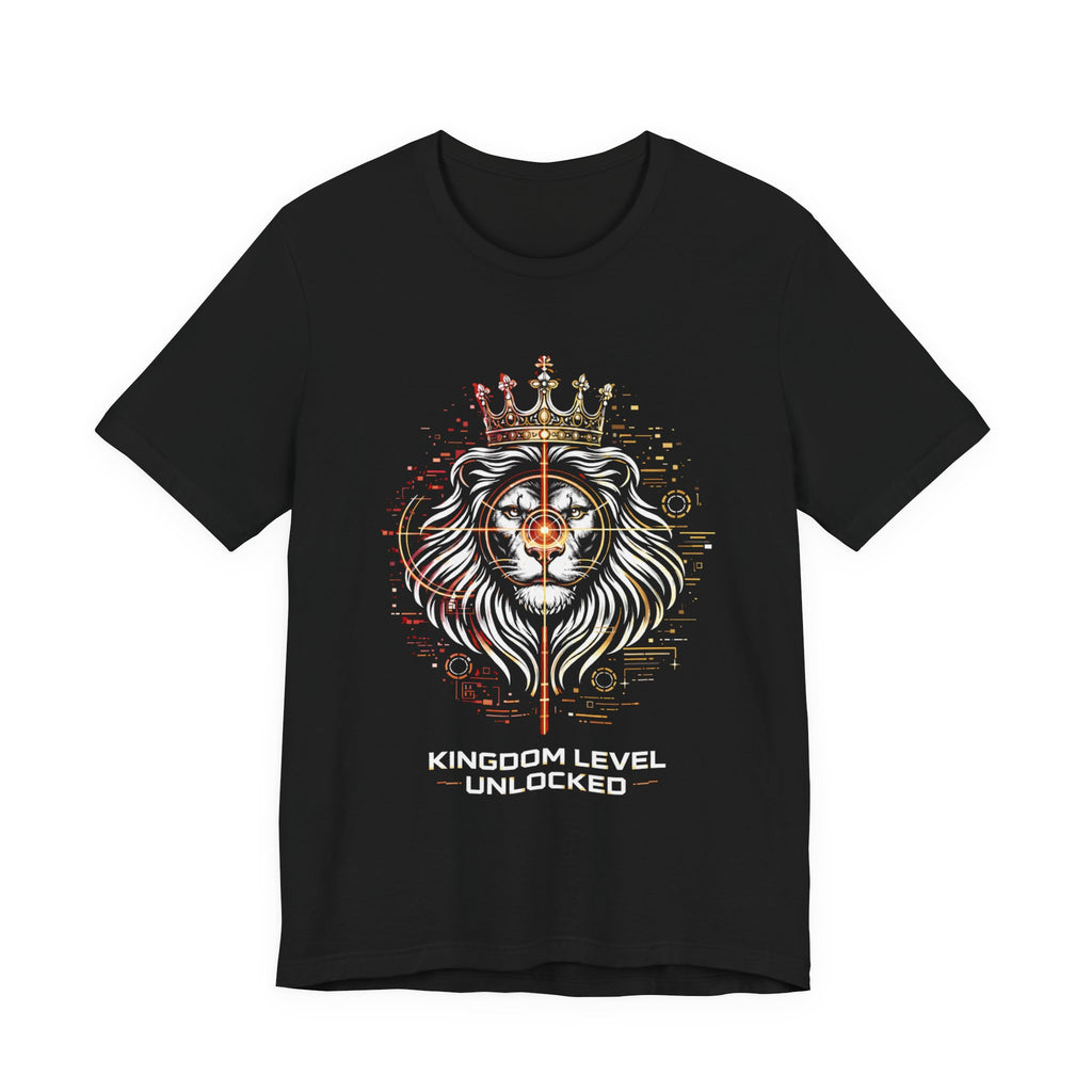 KNGDM Level - Gold/ Red (Front Print) Short Sleeve