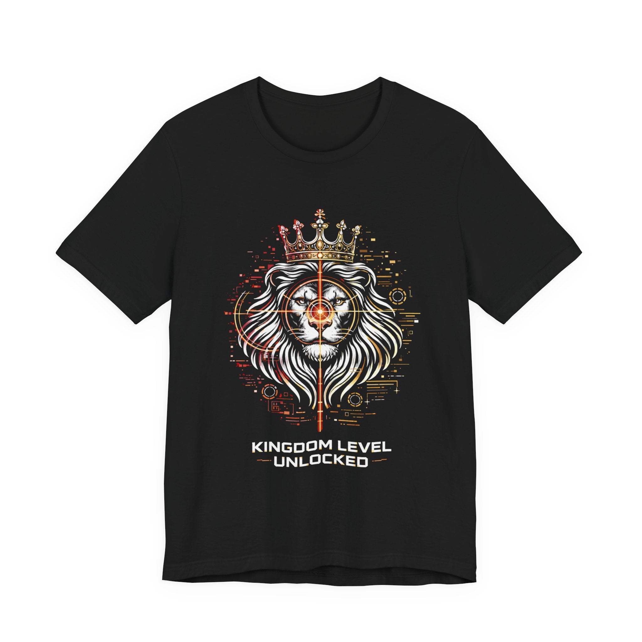 KNGDM Level - Gold/ Red (Front Print) Short Sleeve